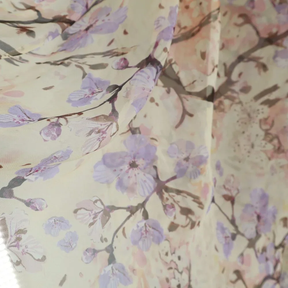 Mixit‎ Sheer Chiffon Scarf Wrap Boho Career Cottagecore Bohemian Twee Romantic